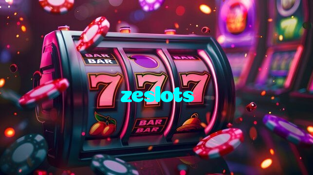 zeslots casino presented on mobile device in Pakistan with slots and live games